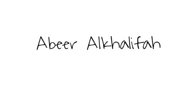 Abeer AlKhalifah